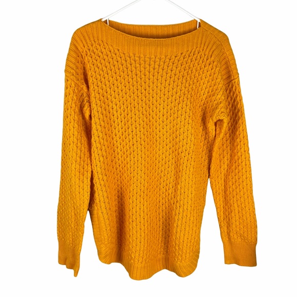 Lee Sweaters - Lee marigold textured boatneck sweater women’s